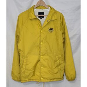 Vans Mens Yellow Torrey Coaches Jacket - Size Medium